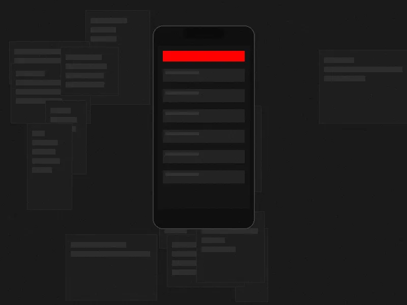 冲哥黑料 官方移动应用界面展示，暗色主题设计